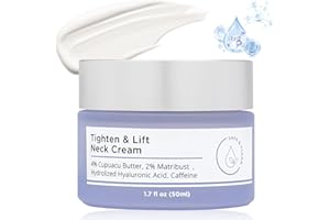 BIRUNWER Neck Firming Cream Tightening Lifting Sagging Skin, Tighten & Lift Firming Neck Cream, Tighten and Lift Neck Cream for Crepey Skin, Skin Care Moisturizer Face Cream