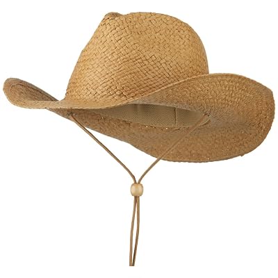 Straw Hat Drawstring SS/Hat Buy Adjustable String Straw Cowboy Hat Online India | Ubuy