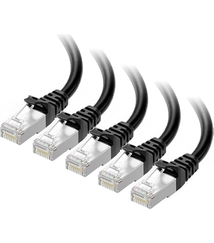 8 Ft CAT 5e STP Shielded Outdoor Waterproof Cable Neutrik EtherCon RJ45 Plugs. E - Foto 6