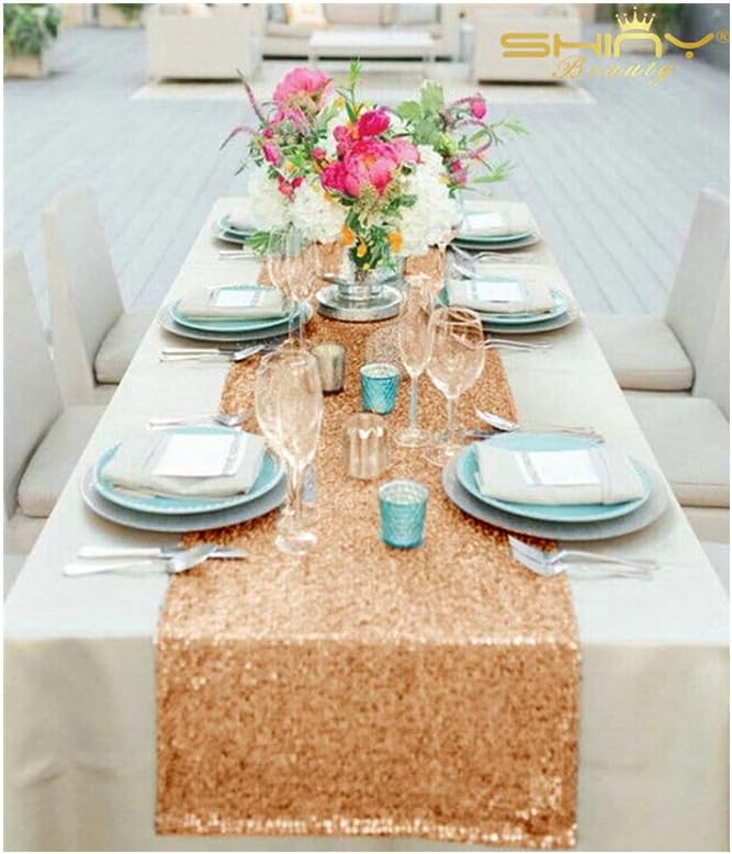 Best navy and mint table runner