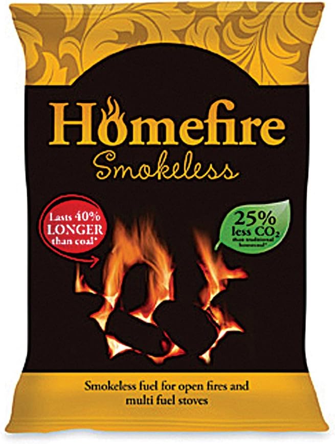 Homefire Brazier Smokeless 20kg - Open Fire & Multi-Fuel Stove Fuel