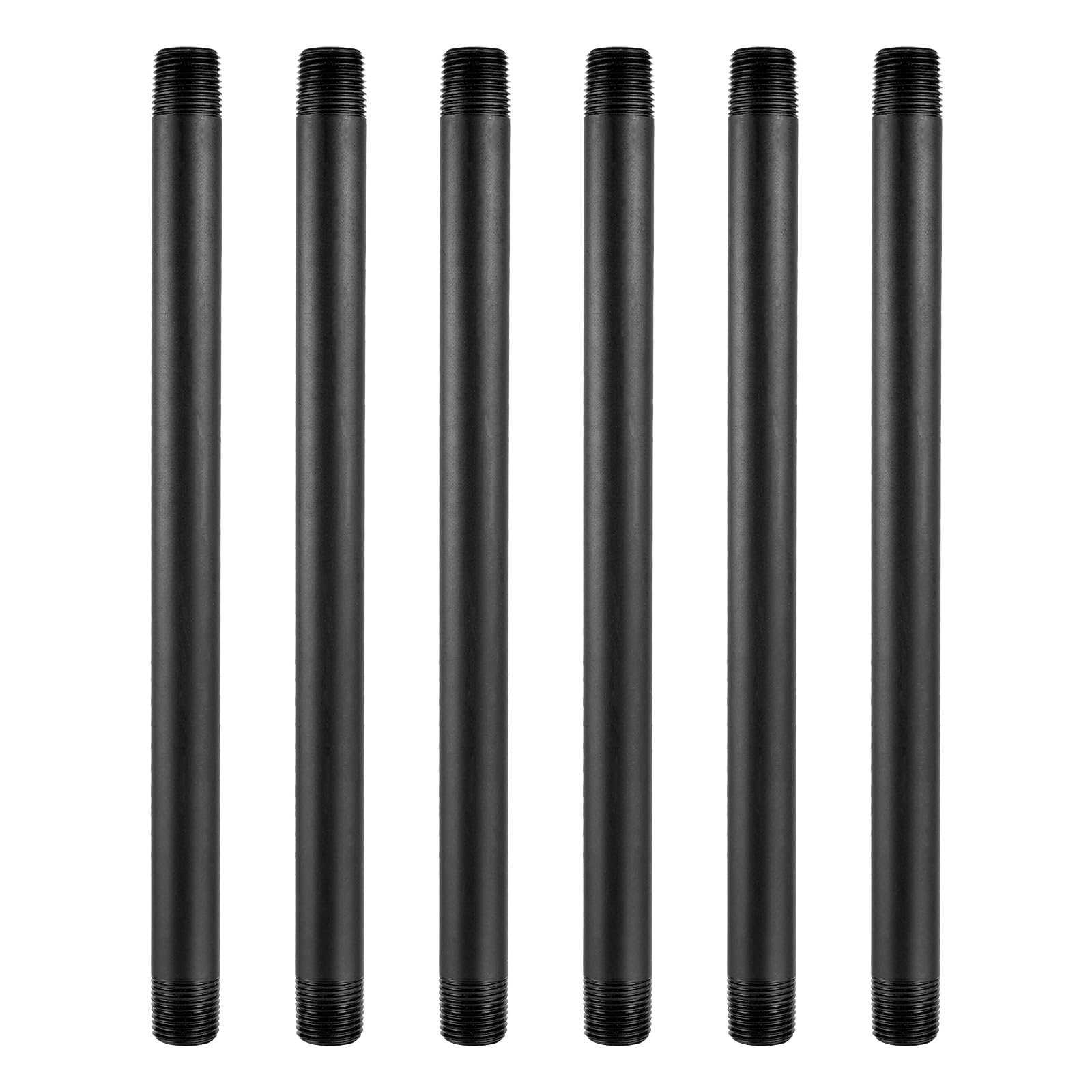 Photo 1 of 1/2 Inch Double Male Threaded Head Pipe Riser Multifunctional NPT Sprinkler Extensions 6Pc,12 Inches(NPT Sprinkler Extension)