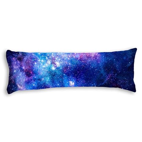 Ailovyo Colorful Pink Blue Galaxy Nebula Pattern Machine Washable