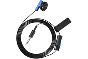 3.5mm Earbud for Sony Gaming Earphone Headphone Headset w/Mic for Sony 4 Controller