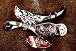 Horse Western Riding Cowboy Boots Leather Spur Straps Tack 7412