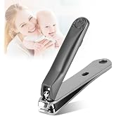 Kids Nail Clippers for Infants, Toddlers and Kids | mall Jaw Nail Trimmer, Precision Grooming Tool for Baby&rsquo;s Tiny Fingernails and Toenails, Stainless Steel Clippers for Child