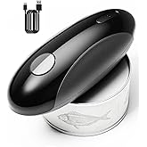 Rechargeable Electric Can Opener for Seniors with Arthritis, Handsfree Automatic Can Opener Electric with Smooth Edge, Magnet