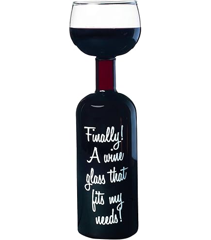 Glass Drinking Bottle Watch Godinger ChugMate Wine Glass Topper On