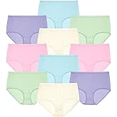 Comfort Choice Plus Size Full Coverage Nylon Brief 10-Pack