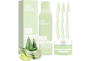 QICDRTF Hair Identifier Spray, Dermaplaning Spray, Hair Identifier Spray For Face Shaving, Hair Identifier Spray For Face Dermaplaning (Aloe)