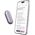 AI Voice Recorder, PLAUD NotePin Voice Recorder, App Control, AI Notetaker, AI Transcribe & Summarize, Support 112 Languages, 64GB Memory, Audio Recorder for Lectures, Meetings, Sunset Purple
