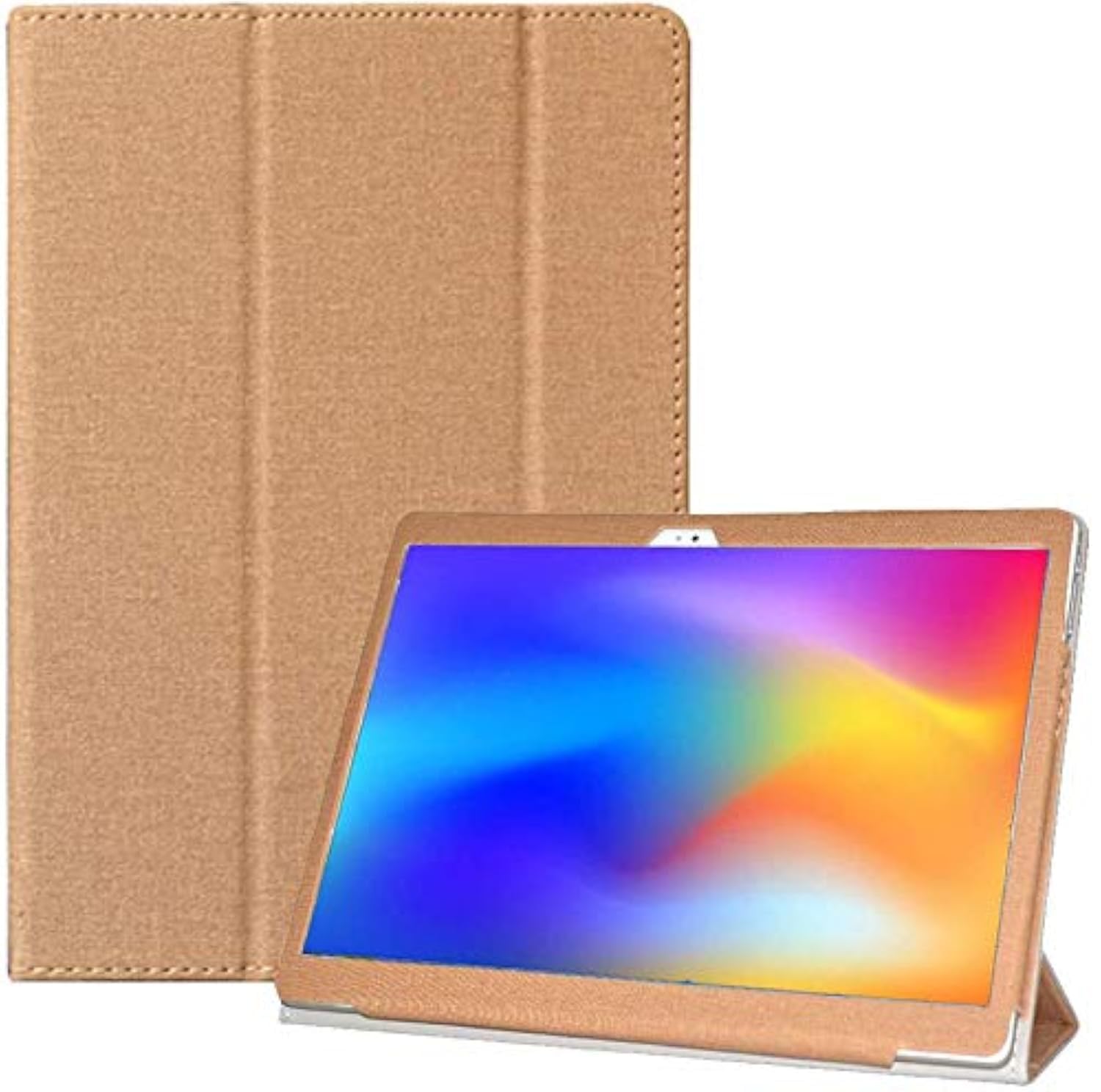 RLTech Case for Alldocube X Neo, Slim Lightweight Smart Shell Folio Cover with Stand Function for Alldocube X Neo 10.5 inch Tablet, Gold — image 1