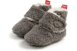 QWZban Baby Booties Infant Newborn Boys Girls Slippers Warm Crib Sock Shoes Indoor First Walkers Prewalker