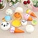 Squishies Toy Set, 20 Pcs Squishy Slow Rising Random Simulation Bread Stress Relief Toys, Birthday Gifts for Kids Party Favors, Kawaii Ornaments for Girl