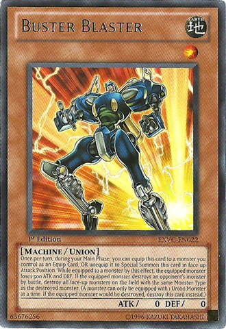 Yu-Gi-Oh! - Buster Blaster (EXVC-EN022) - Extreme Victory - 1st Edition - Rare