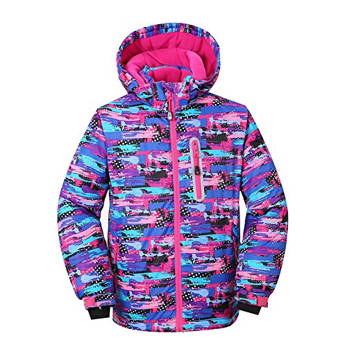 image for WOWULOVELY Girls Ski Jacket + Pants Snow Insulated Suit Windproof & Wa