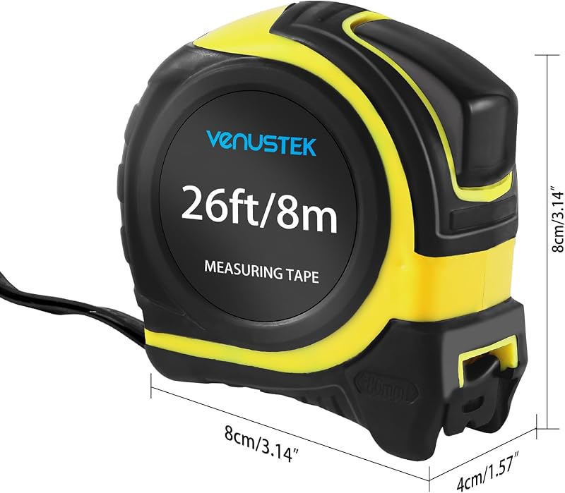 Nastro di misurazione retrackable (8 m)