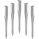 TANG Post Pole Anchor Sleeve Ground Spike Stake Pack of 5 for Soil Grass Installation Outdoor Fence Panels