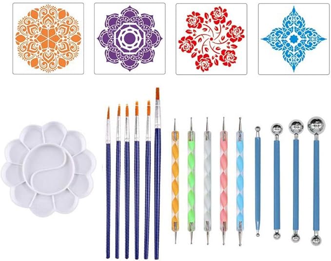 Mandala Dotting Tools for Rocks Different Size Painting Tools Including