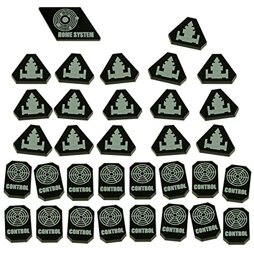 TI4: Command & Control Token Set, Black (33)