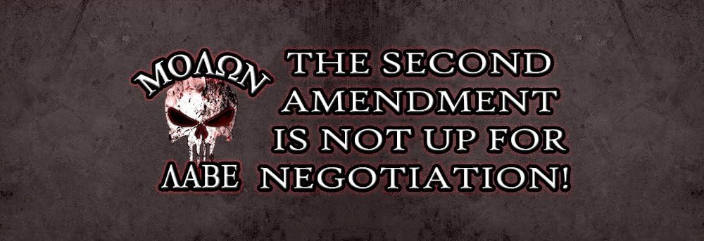 Molon Labe Second Amendment Perforated Truck Window Graphic 66x20 Inches