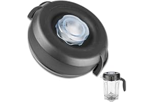Blender Replacement Lid for Vitamix 64oz Low Profile Container Lid for Vitamix Pro 750 E320 VM0158, VM0103, 5300, 7500 Series
