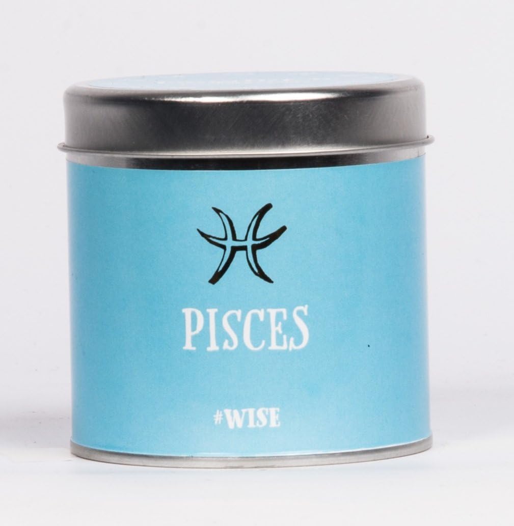 Pisces Zodiac Fragrance Candle- Lavender Garden Scent