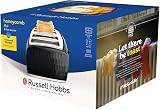 Russell Hobbs Honeycomb 4 Slice Toaster with Extra Wide Slots 1500W Black view 5