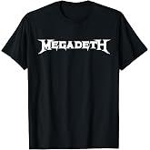 Megadeth - White Logo T-Shirt