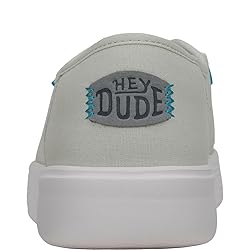 Hey Dude Men's Cody M Canvas Atmosphere/White Size