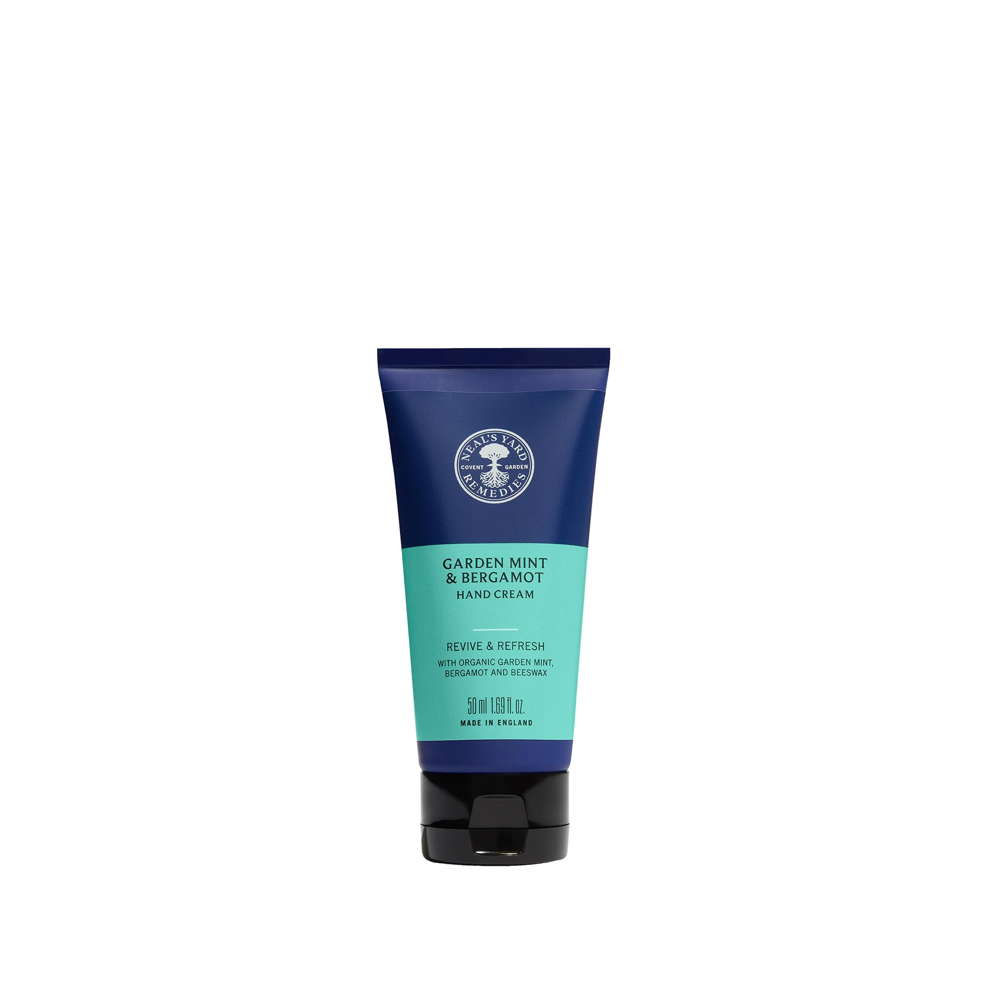 Neal's Yard Remedies Garden Mint & Bergamot Hand Cream | Smells Garden Fresh & Nourishes Skin | 50ml
