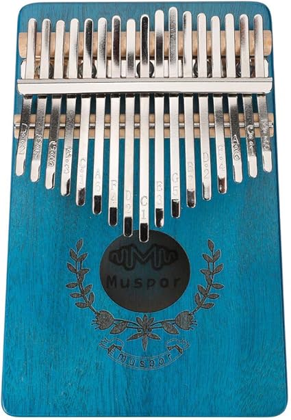 Akdsteel Kalimba Pianoforte Con 17 Tasti In Mogano Per Pollice E Pollice Stile Ghirlanda Con Martello Di Accordatura E Libro Di Canzoni Inglese Pianoforte Con Pollice Blu Amazon It Strumenti Musicali E