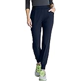 BARCO Skechers Vitality Electra Classic Fit Scrub Jogger for Women – Mid-Rise, 5-Pocket Pant with 4-Way Stretch