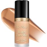Too Faced Born This Way Natural Finish Longwear Liquid Foundation | Medium-To-Full Coverage | Hydrating + Oil Free