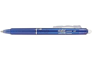 Pilot, FriXion Clicker Erasable Gel Pens, Fine Point 0.7 mm, Pack of 12, Blue