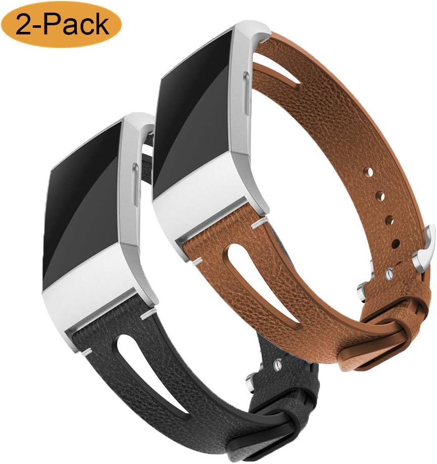 Yayuu Compatible for Fitbit Charge 3 Strap Band, Replacement Accessory Bracelet Silicone Sports Wristband for Fitbit Charge 3/Charge 3 SE Fitness Tracker Small Large