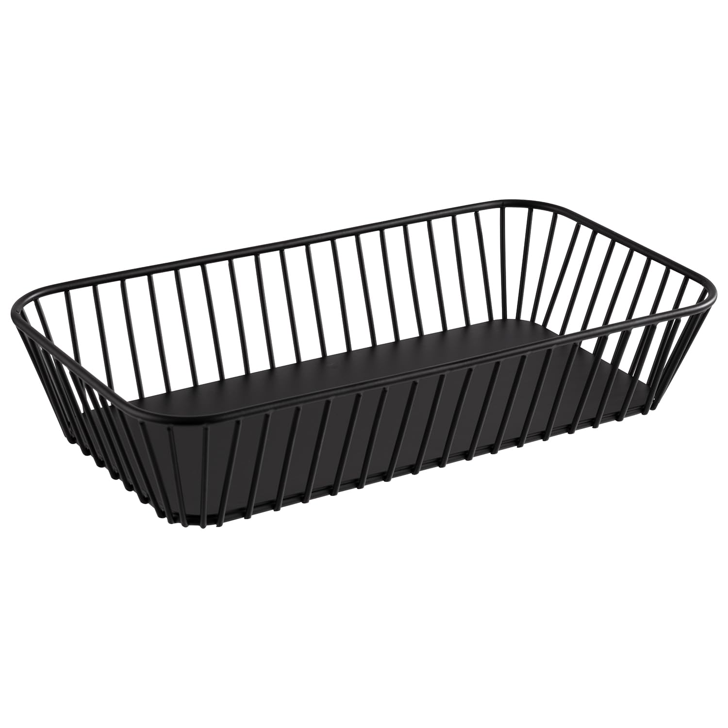 APS Urban 30417 GN 1/3 Basket Metal Black with Non-Slip Feet 32.5 x 17.6 cm Height 7.5 cm