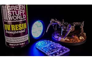 Green Stuff World for Models and Miniatures - UV Resin 30ml – Transparent Water Effect 2020