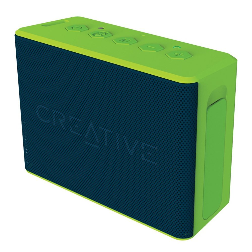 Creative MUVO 2c Palm Sized Water Resistant Bluetooth Speaker with Built-In MP3 Player - Green โ image 1