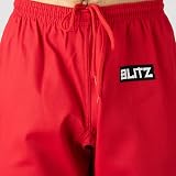 Blitz Red Student Karate Gi 0/130cm Poly Cotton Belt Included view 9