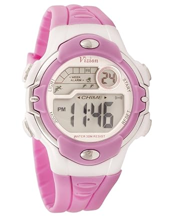 Vizion Digital Multi-Color Dial Childrens Watch -8532B-4