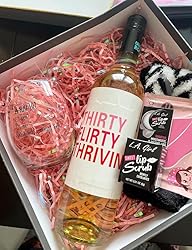 30th Birthday Wine Bottle Label,Funny Cute Wine