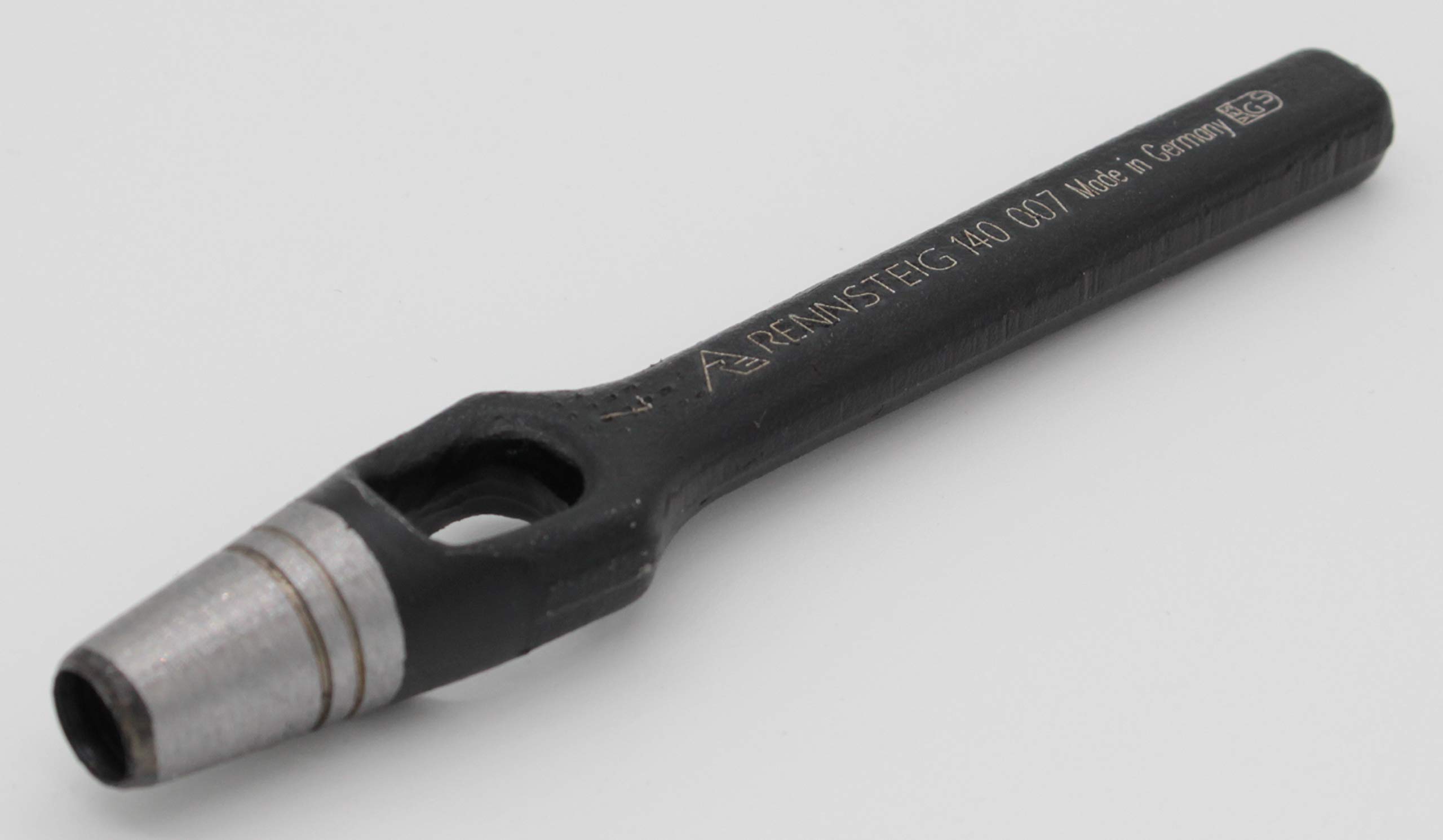 RENNSTEIG 140 007 0 Punch Punch (Hole Punch Stalks), Black, Diameter 7 mm (9/32 Inches) — image 1