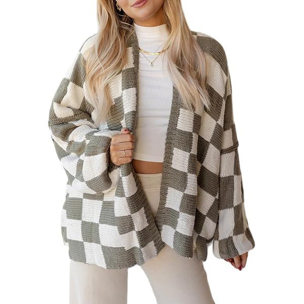TYATVS Button Up Cardigan Oversized Cardigans for Women Bell