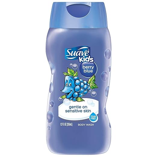 Suave Kids Berry Blue Gentle On Sensitive Skin Body Wash (355 ml)