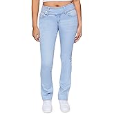 Forever 21 Womens Mid-Rise Bootcut Jeans