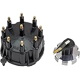 Quicksilver 805759Q3 Distributor Cap Kit with Cap, Rotor, and Gasket for General Motors V8 MerCruiser Engines with Thunderbolt IV and V HEI Ignition Systems