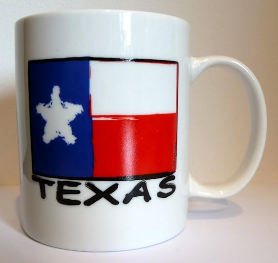 Texas Mug With Texas Flag Artwork By Fifth Avenue