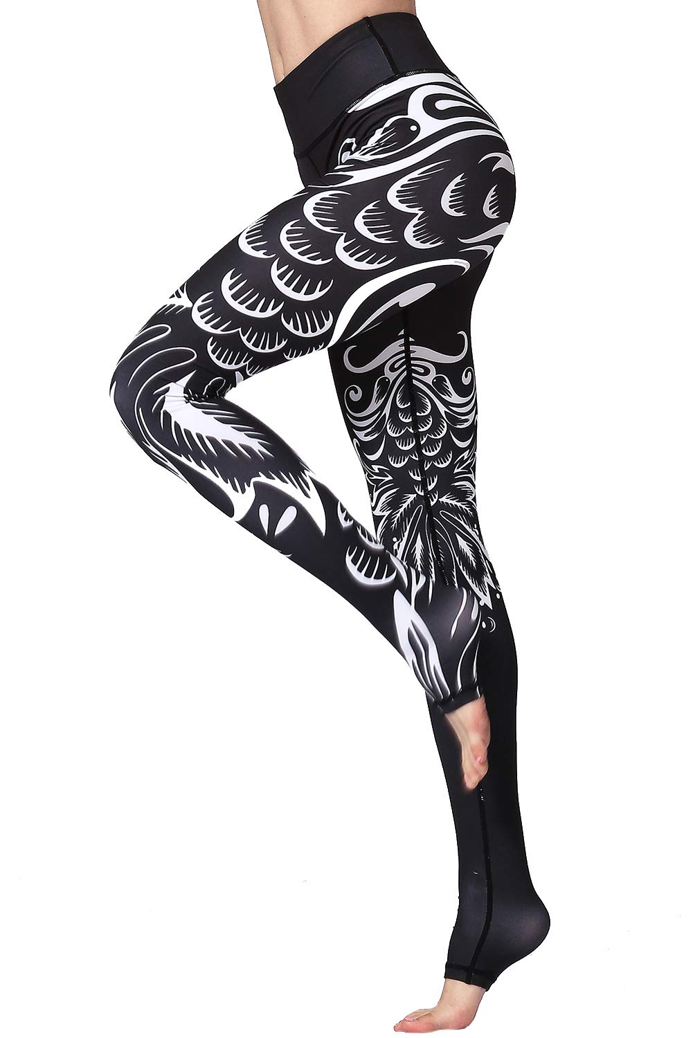 KEFITEVD Yoga Pants for Women High Waist Leggings Stretch Soft Yoga