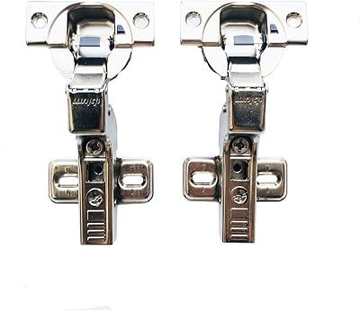 Blum Clip Top BLUMOTION 110° 71MB3750 Hinge Pair for Inset Doors 35mm Cup